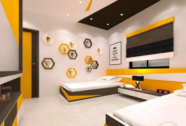 Modern Bedroom design shri swami art 